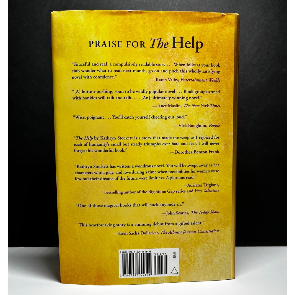 The Help -‎ First Edition Hardcover - Kathryn Stockett 2009 Putnam - Picture 2 of 8